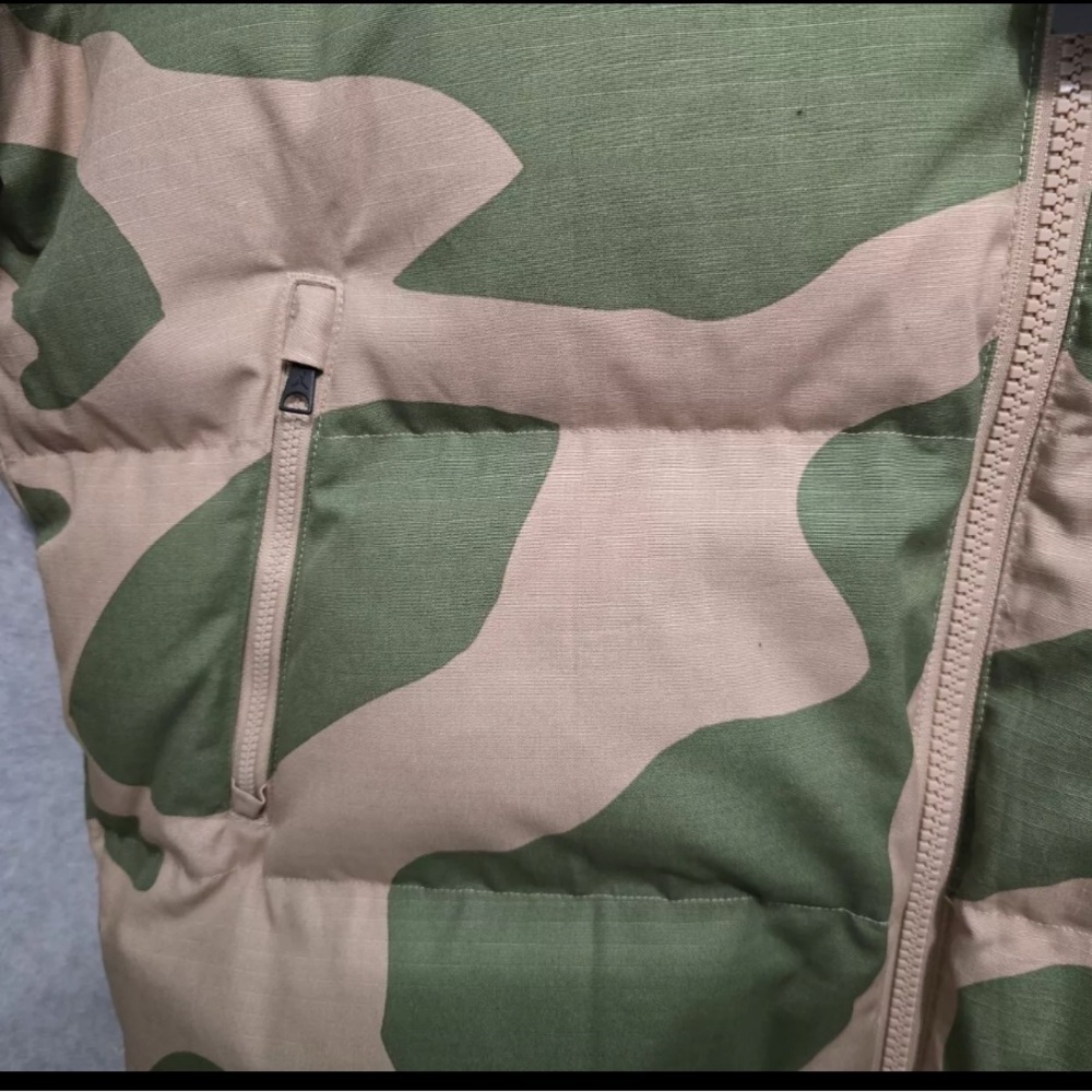Jordan Green and Tan Camo Puffer Jacket - Picture 11 of 12